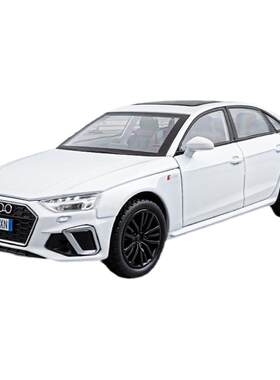 汽车模型A4轿车合金玩具车摆件