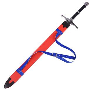 七龙珠特兰克斯勇者之剑金属1比1动漫原版武器道具配皮鞘 未开刃