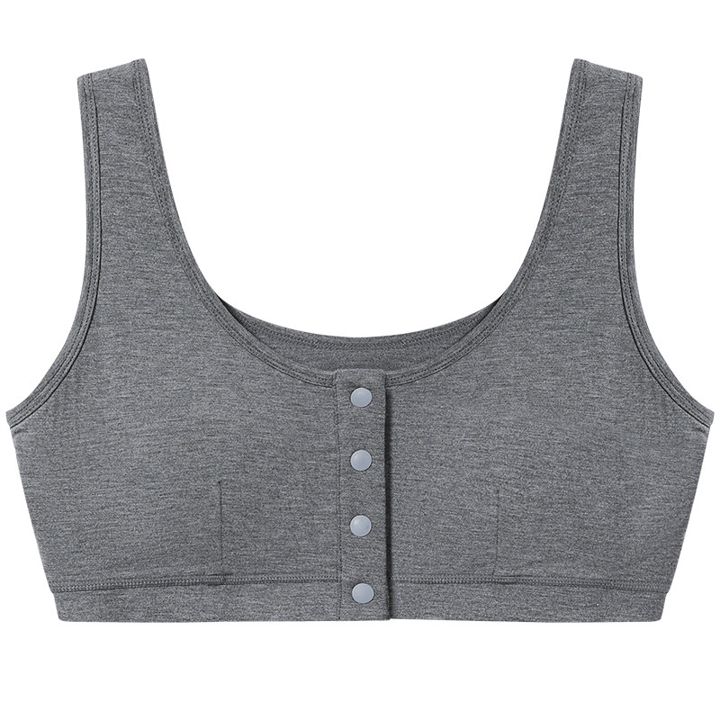 Griny哺乳内衣孕妇哺乳文胸背心式前开扣内衣女孕期产后