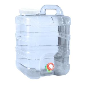 户外水桶家用储水用车载矿泉水桶带龙头塑料pc净水箱蓄水折叠手提