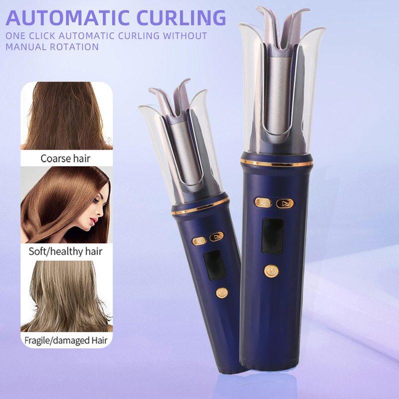 新款家用大卷便携式懒人棒卷发全自动自动卷发器神器无线USB充电