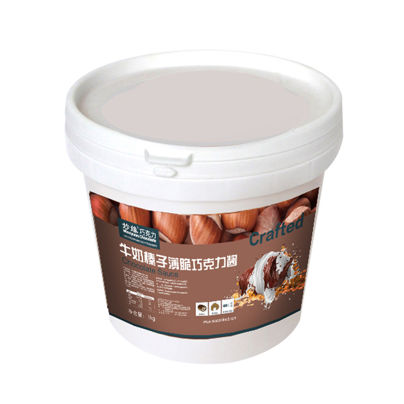 淋面酱榛子酱低糖黑巧克力梦龙卷