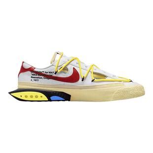 Nike耐克BlazerLow OffWhite OW联名解构男女板鞋 DH7863-001-100