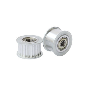 光面直径30 槽宽11/17/21/27/32 双面轴承从动涨紧轮平皮带输送轮