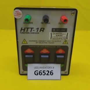 Compliance West HTT-1R Function Checker Used