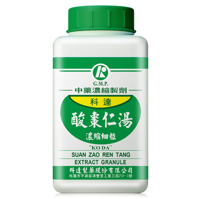 科达制药酸枣仁汤颗粒同仁堂中成药安神失眠多梦神经衰弱更年期