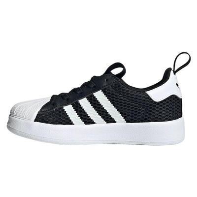 滔搏adidas阿迪达斯三叶草小童鞋SUPERSTAR运动休闲鞋JR7411