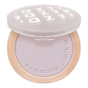 aztk菁之滤镜蜜粉饼控油定妆补妆持久紫色散粉饼混干油皮遮瑕azkt