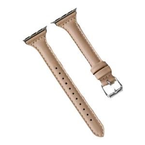 适用iwatch细款皮表带女生小手腕