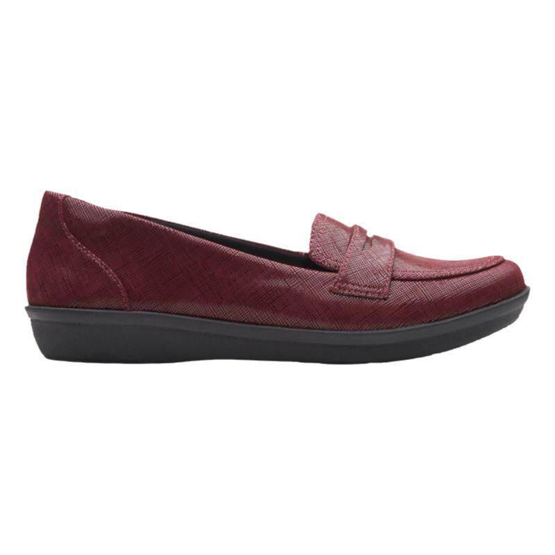 clarks中口圆头平跟低帮鞋