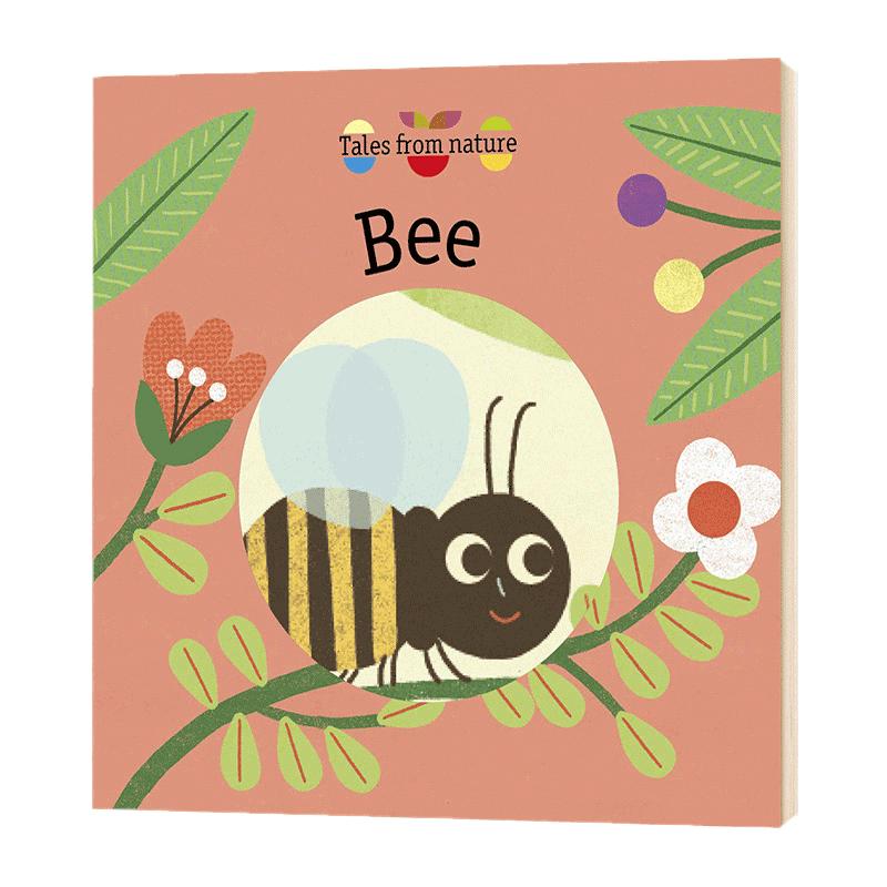 蜜蜂来自大自然的故事绘本纸板书英文bee tales from nature 进口英语英文版儿童科普百科 纯全英文版正版原著进口原版英语书籍