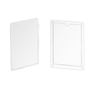 公告栏卡槽亚克力插槽a3框a4框透明相框a5职务卡价目表岗位牌透明照片插盒职位框展示牌工位姓名牌证件框定制