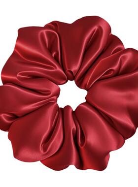 睡眠超大号真丝枕头大肠发圈女