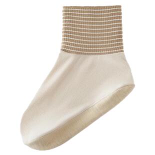 睡觉袜子女双面德绒艾草底秋冬2025新款空调地板大码防寒祛湿脚套