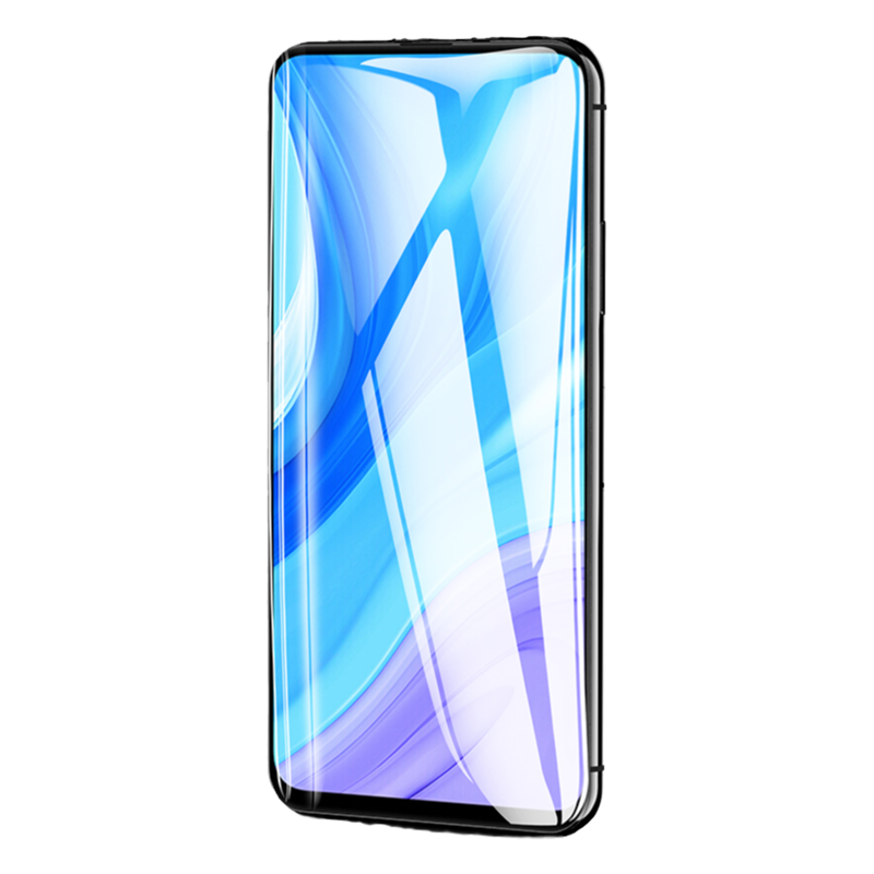 适用华为畅享10plus钢化膜10s畅想10e全屏pulas覆盖puls畅亨stk一al00抗蓝光dvcan一20防摔aloox手机贴膜aloo