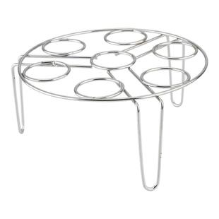 【特卖优惠】厨房不锈钢蒸架三脚架蒸菜架多功能蒸蛋架不锈钢支架