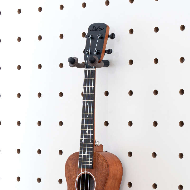 木目iwood 15mm圆孔洞洞板配件尤克里里挂钩 乐器墙上展示收纳架