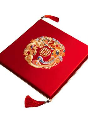 结婚坐福垫订婚跪垫婚礼用