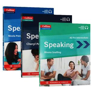 生活英语口语3本套装 英文原版 Collins English for Life Speaking 初级中级高级 柯林斯生活口语学习场景训练教材 进口英语书籍