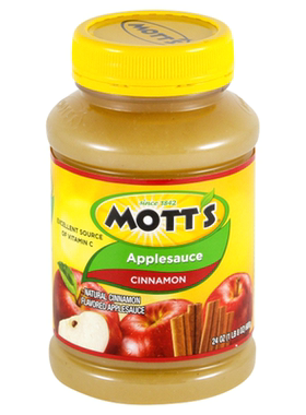 美国进口mott's苹果泥宝宝辅食