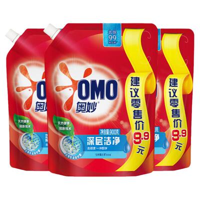 奥妙洗衣液袋装实惠装