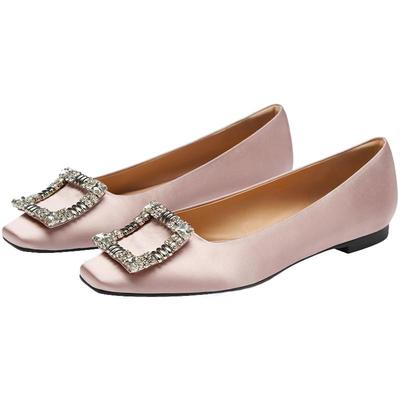 73hours平底法式浅口单鞋