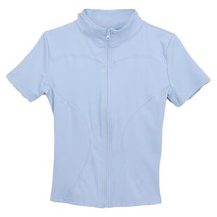豆蔻依缘现代舞练功服拉链瑜伽上衣长袖舞蹈服显瘦运动服形体服装