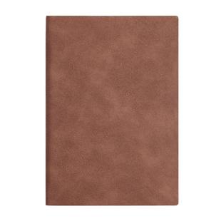 羊巴皮笔记本子a5本子加厚记事本商务皮面工作本办公简约日记本logo随身小号ins复古小本子记录红色大学生