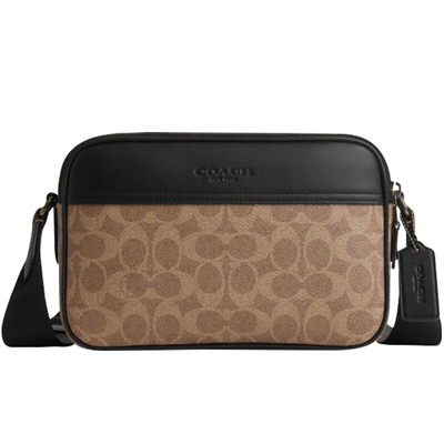 COACH/蔻驰男士相机包小方包正品