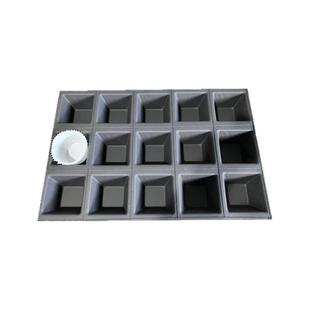 15连砂橙爆橙汁蛋糕模具纸托商用不沾烤盘烘焙沙尘暴香橙马芬纸杯