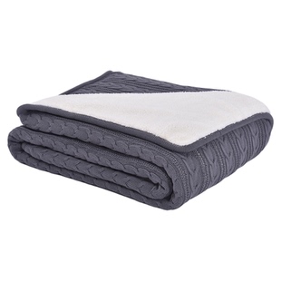 纯棉珊瑚绒毛毯冬季加厚双层毛巾被子办公室午睡毯子宿舍沙发盖毯