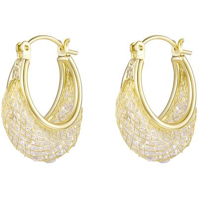 精致鎏金耳环日韩风女