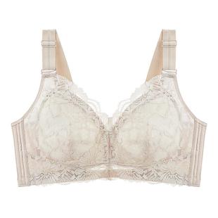 唯一俏大女儿本命年红色内衣大杯乳罩聚拢胸大显小加宽大码文胸