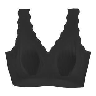 无痕兔耳朵内衣大胸显小胸女夏季超薄无感冰丝睡眠无钢圈背心文胸