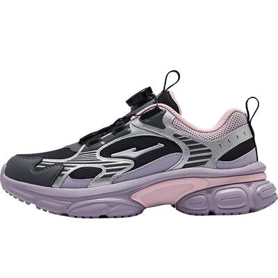 鸿星尔克皮面童鞋大童革面休闲鞋