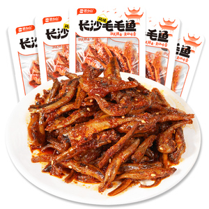 思乡山毛毛鱼湖南特产小鱼仔零食休闲食品小吃年货零食过年必备