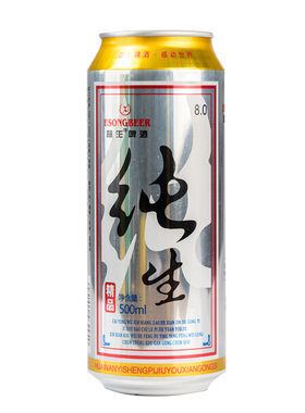 纯生态啤酒整箱罐瓶500ml益生