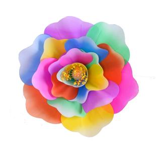 牡丹花舞蹈道具幼儿园花朵手拿花运动会开幕式入场创意表演手花