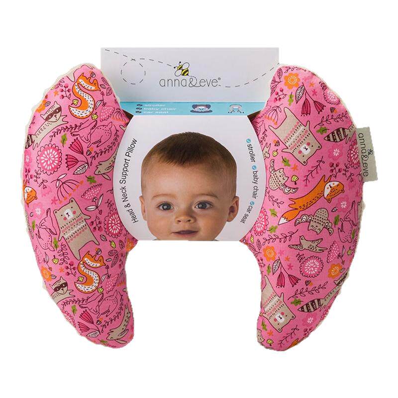 美国Anna&eve安娜伊芙新生婴幼儿推车护颈椎枕宝宝婴儿车支撑枕头