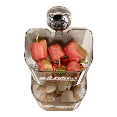 吸盘葱姜蒜收纳盒厨房置物架挂篮