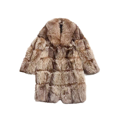 原生态进口皮毛一体男士外套