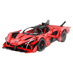 cada咔搭积木天使之翼跑车小颗粒益智拼装模型玩具男生日礼物
