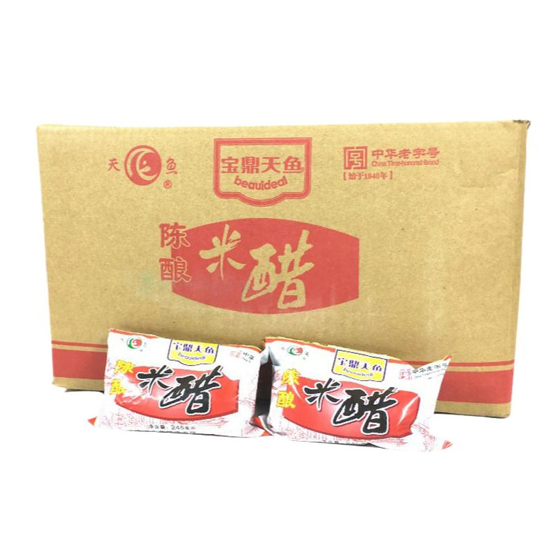 上海宝鼎天鱼陈酿米醋245ml*60袋