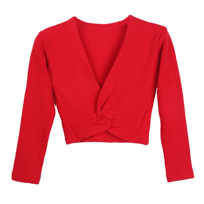 女童舞蹈服毛衣外搭练功服披肩