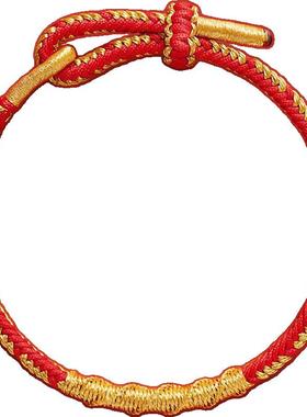 【普陀山直发】2026马年本命年红绳编织红手绳手链太岁新款护身符