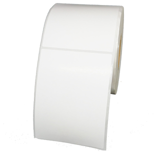 铜版纸不干胶50x60mm 65x55 5x6竖版 空白条码标签纸5x6.5cm 加粘