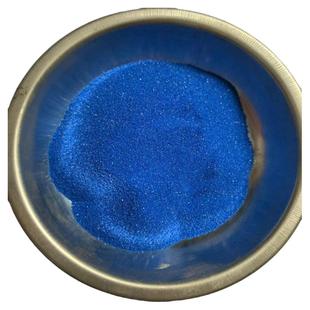 群青蓝砂 岩彩矿物质金石颜料青颜料80目计价100克 合成矿物砂