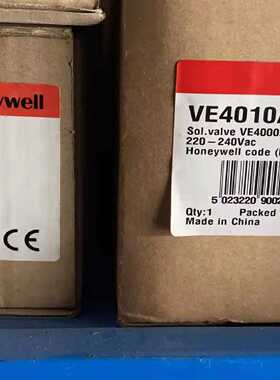 议价Honeywell霍尼韦尔燃气电磁阀 VE4010B1070T 现货20个