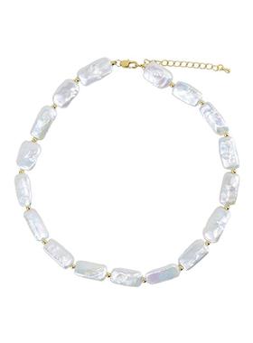 天然巴洛克珍珠项链女轻奢高级感