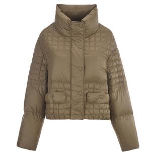 Outlets撤柜正品 JT冬装新款小个子时髦感白鸭绒外套立领羽绒服女